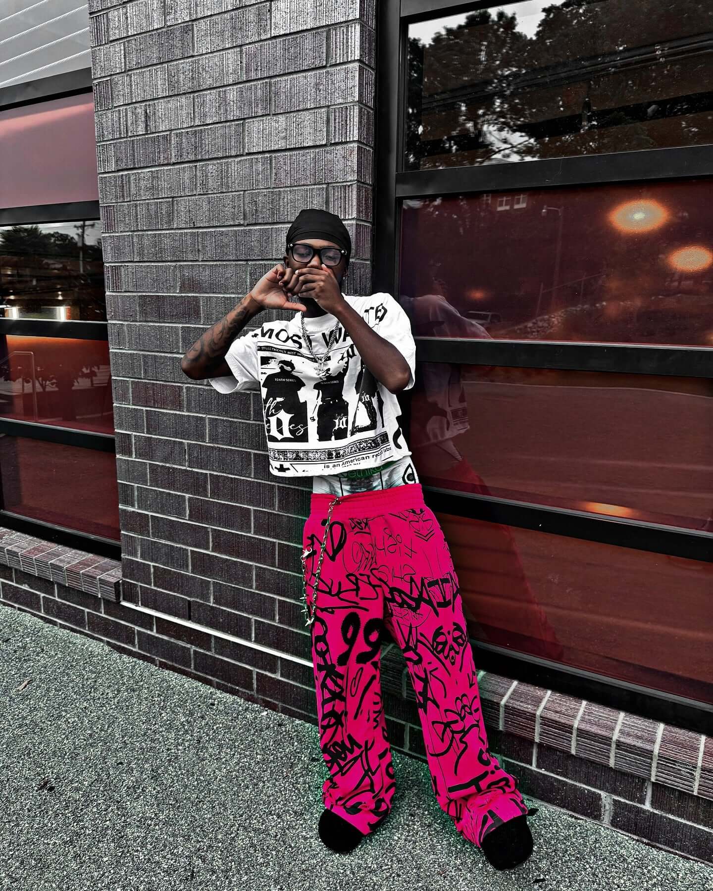Pink Vandalizm Sweats