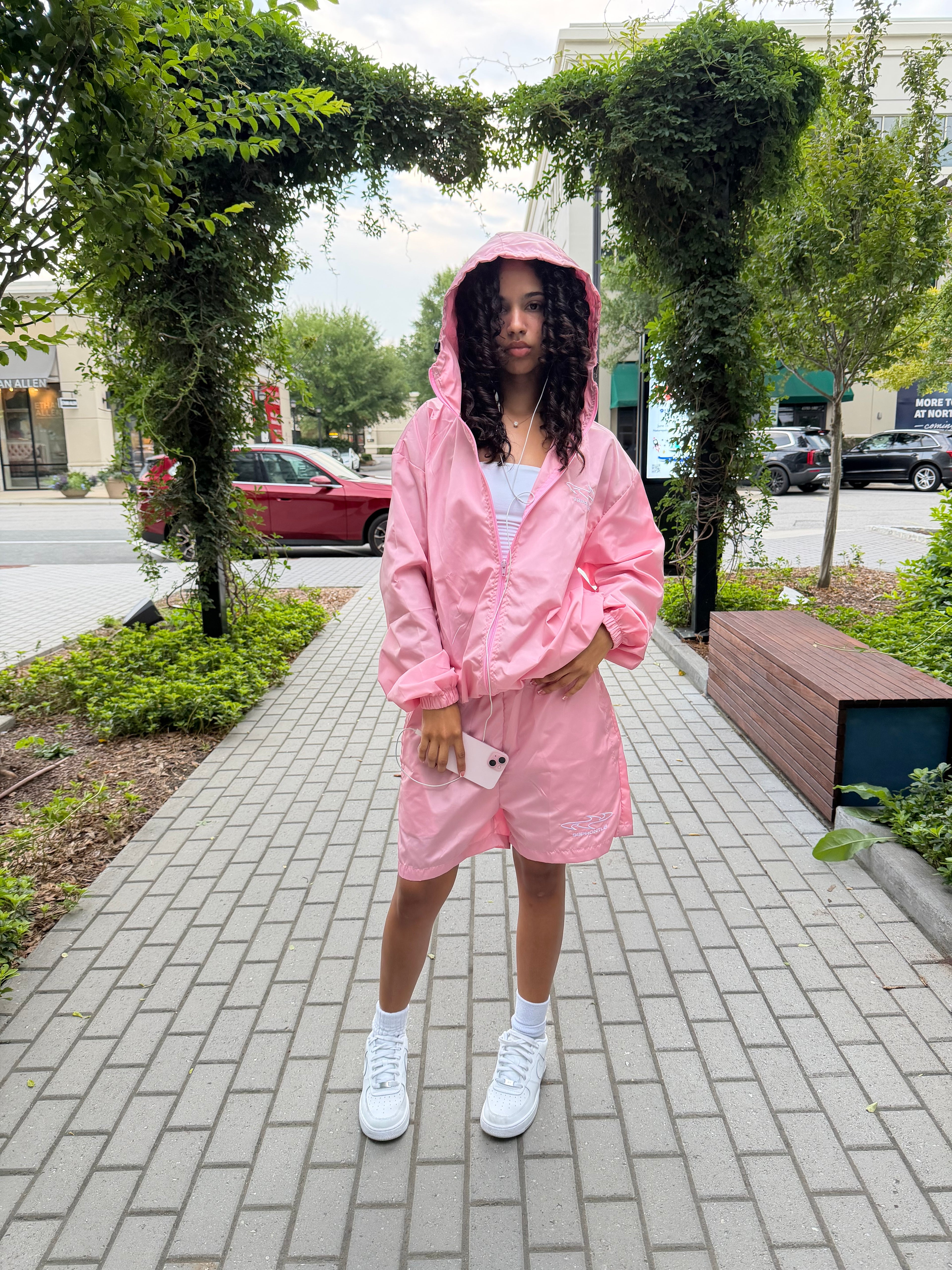 BLUSH WINDBREAKER SET