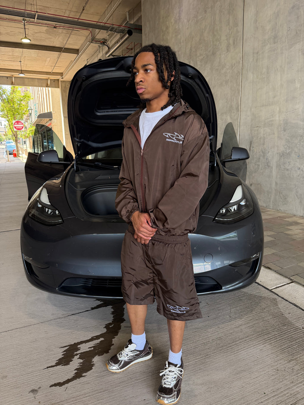 MOCHA WINDBREAKER SET