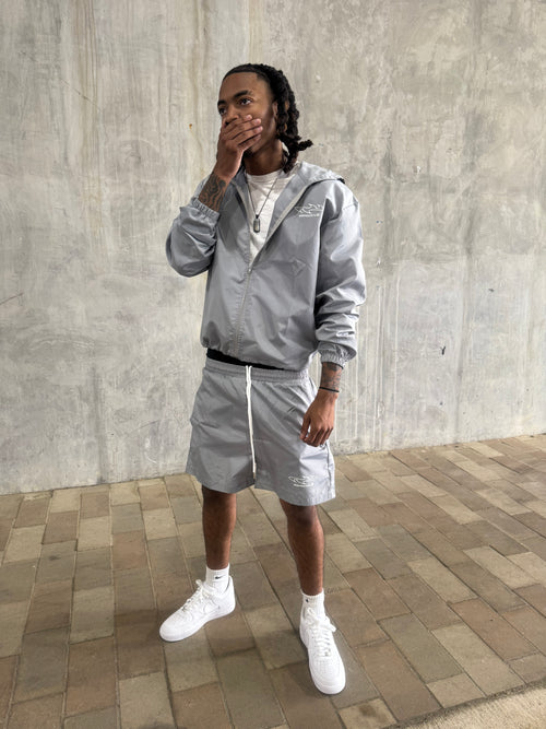 LIGHT GREY GEN 1 WINDBREAKER