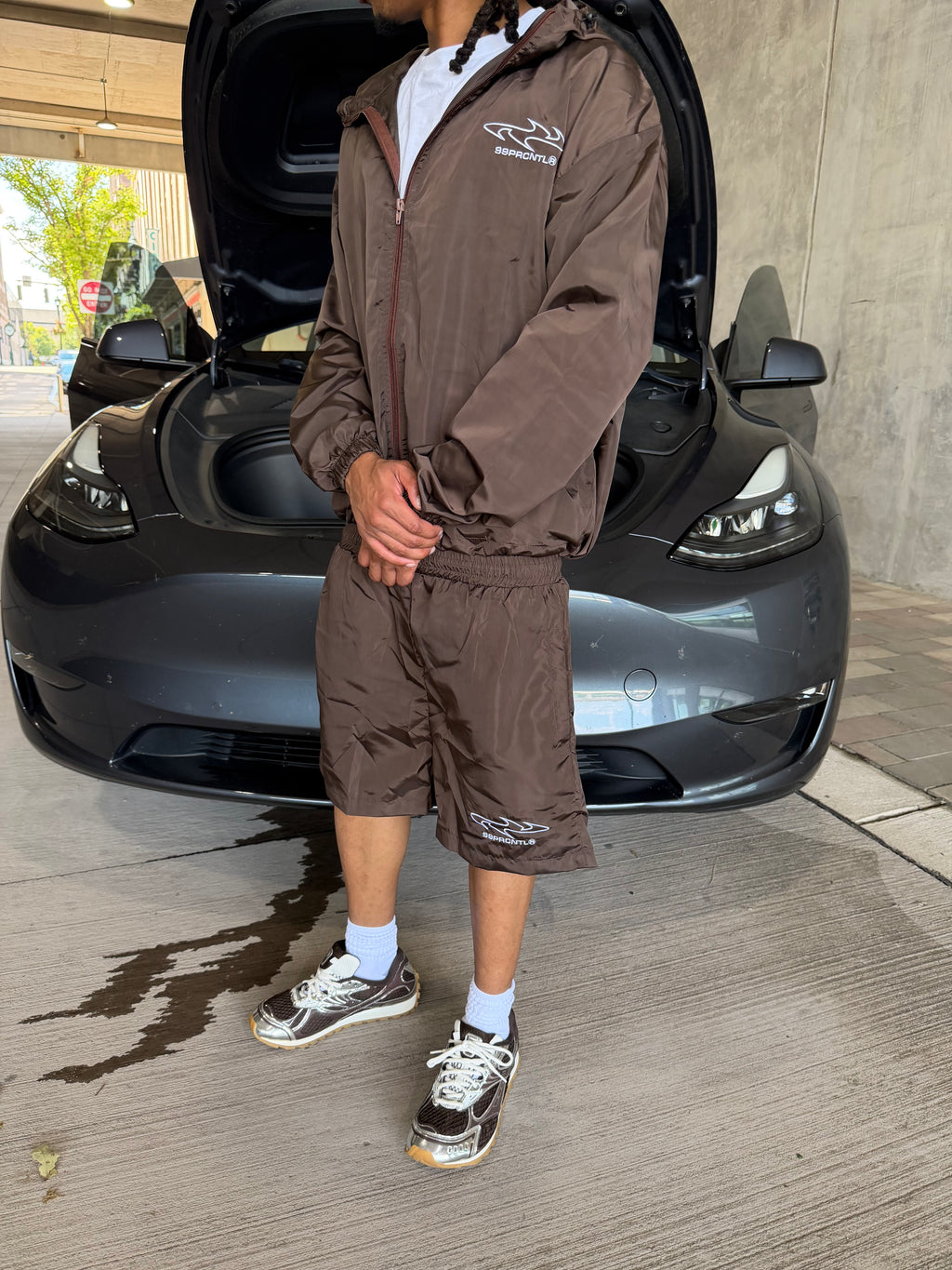 MOCHA WINDBREAKER SET